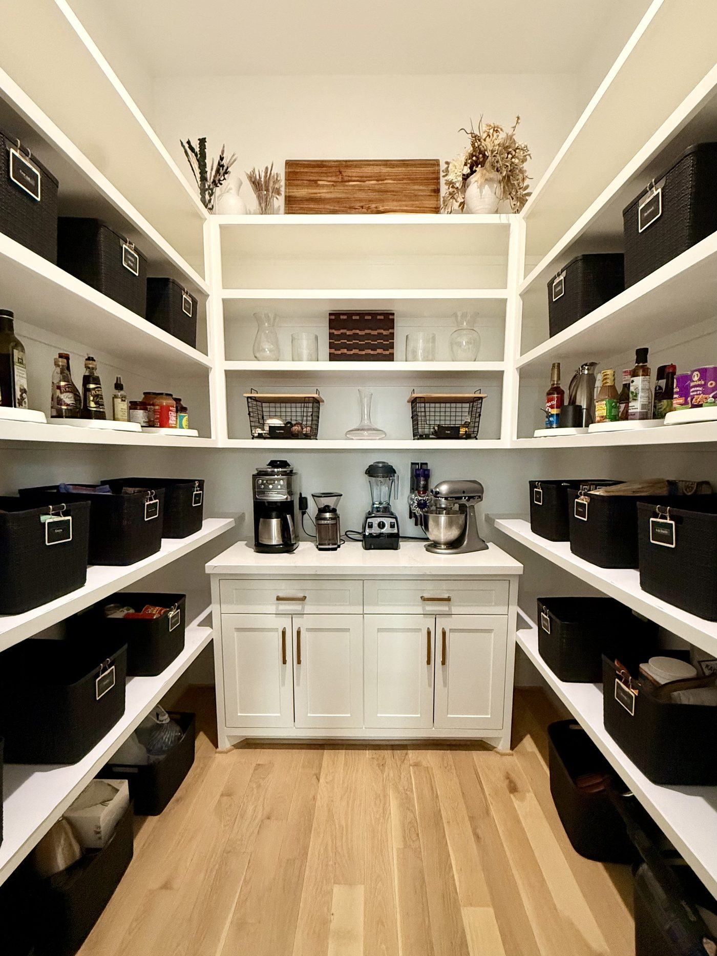 Full pantry transformation